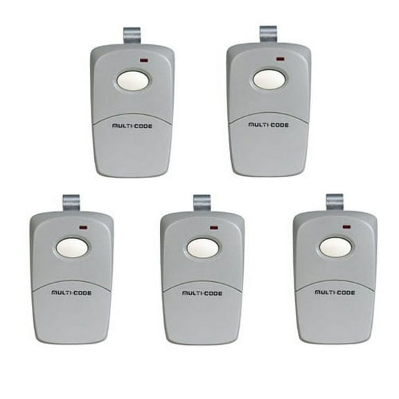 Linear 308911x5 5-Pack 3089 Gate Opener or Garage Door Opener Remotes