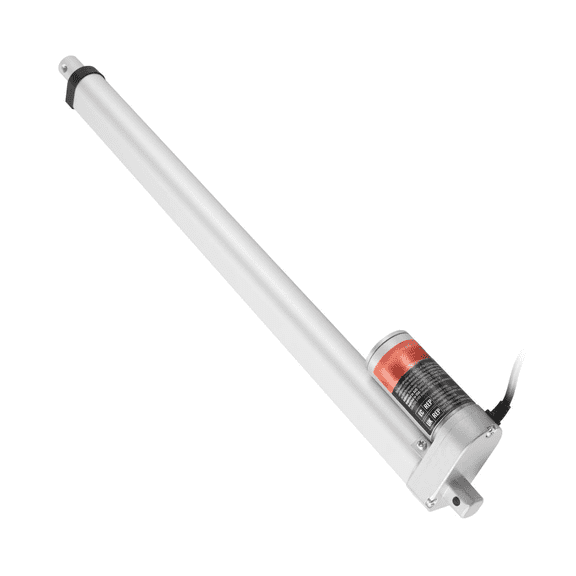 Linear Actuator 12V 18 Inch 330lbs, Electric Linear Motion Actuator, 0.19in/s Heavy Duty Actuator with Bracket, IP54 Waterproof for Automation