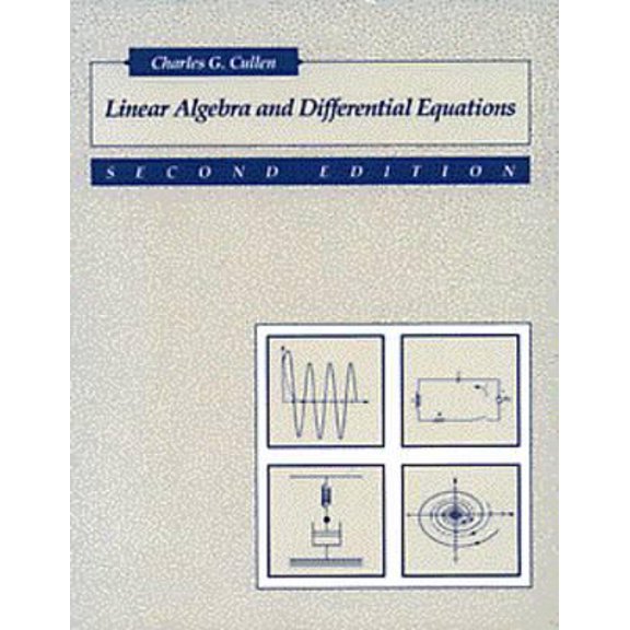Pre-Owned Linear Algebra & Diff Equations 2ed (Mass Market Paperback) 0534923712 9780534923716