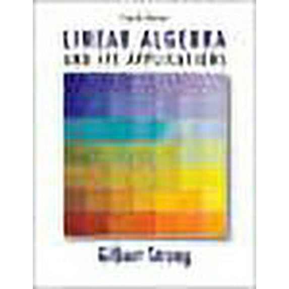Linear Algebra and Its Applications