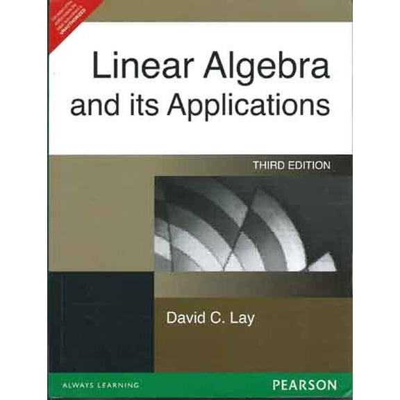 Pre-Owned Linear Algebra and Its Applications (Paperback) 8177583336 9788177583335