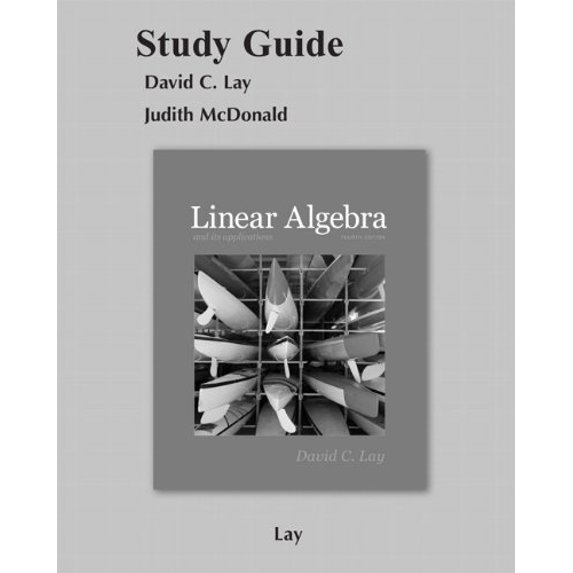 Pre-Owned Student Study Guide for Linear Algebra and Its Applications (Paperback) 0321388836 9780321388834