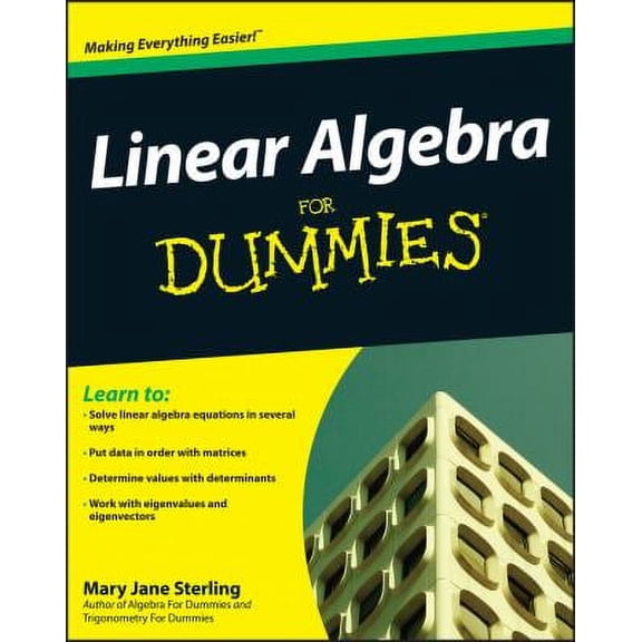 Pre-Owned Linear Algebra for Dummies 9780470430903 Used