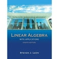 thumbnail image 1 of Pre-Owned Linear Algebra with Applications Paperback, 1 of 1