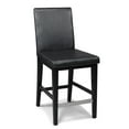 thumbnail image 1 of Linear Black Counter Stool, 1 of 3