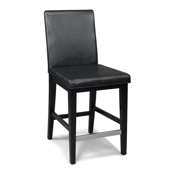 Linear Black Counter Stool