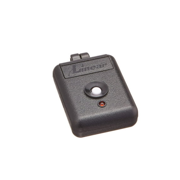 Linear Delta-3 Miniature 1-Channel Key Ring Transmitter, Black/White, Wireless, 12-Volt Battery