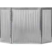 Linear Design 3 Fold Screen, Satin Nickel