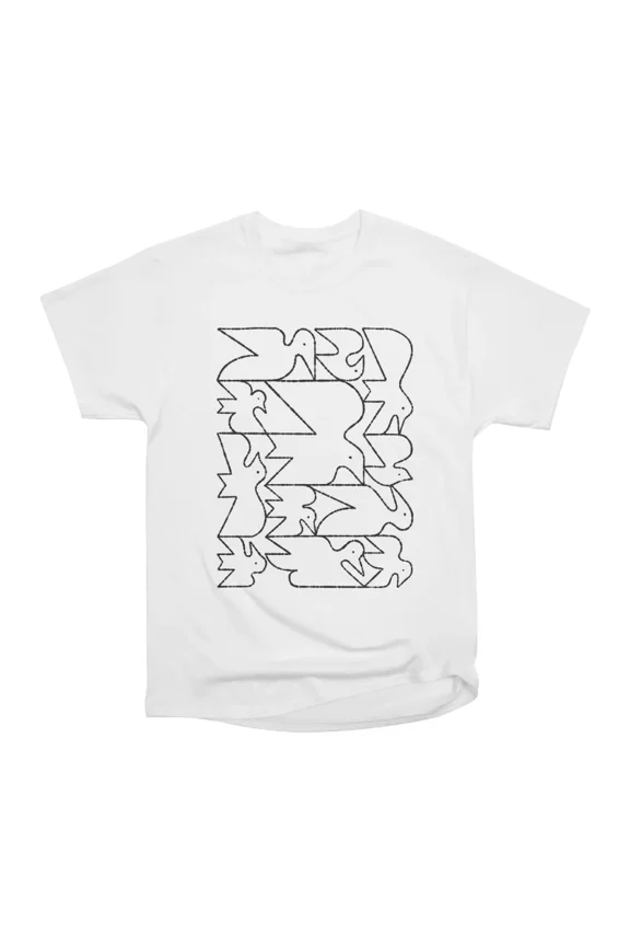 Linear Flock No 2 T-Shirt Tee Gift For Him Merch For Her Apparel For Friend