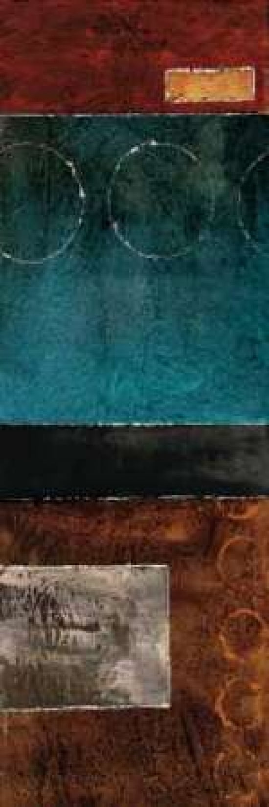 Linear I Canvas Art - W Blake (12 x 36)