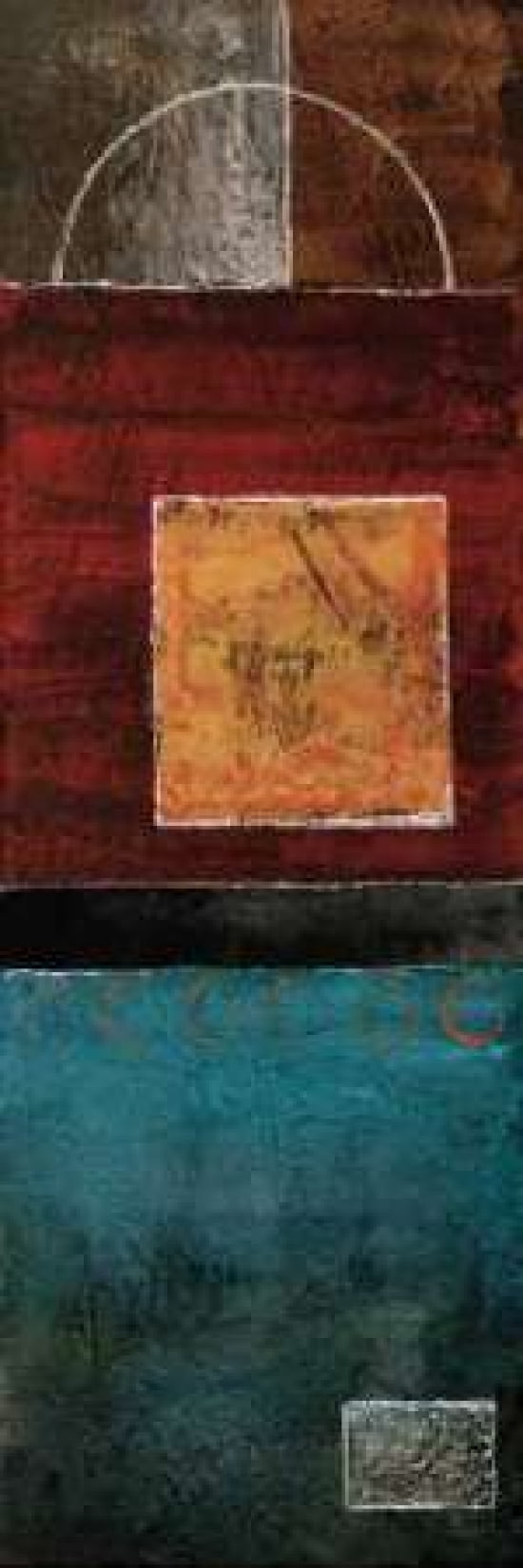 Linear II Canvas Art - W Blake (12 x 36)