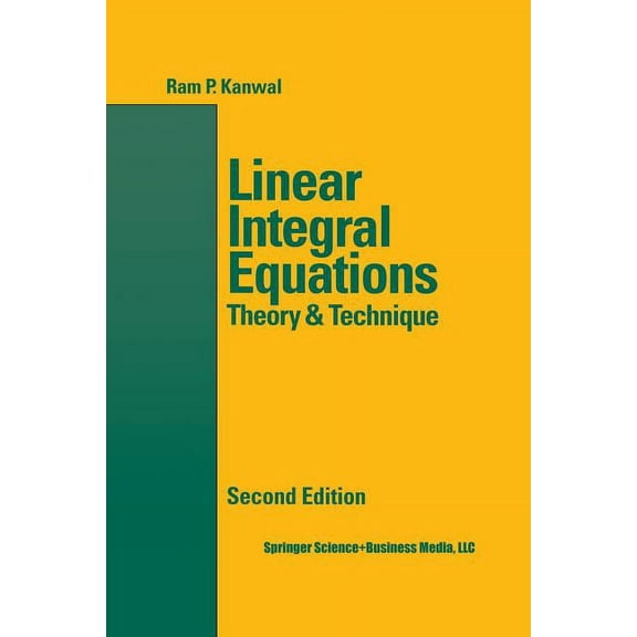 Linear Integral Equations, (Paperback)