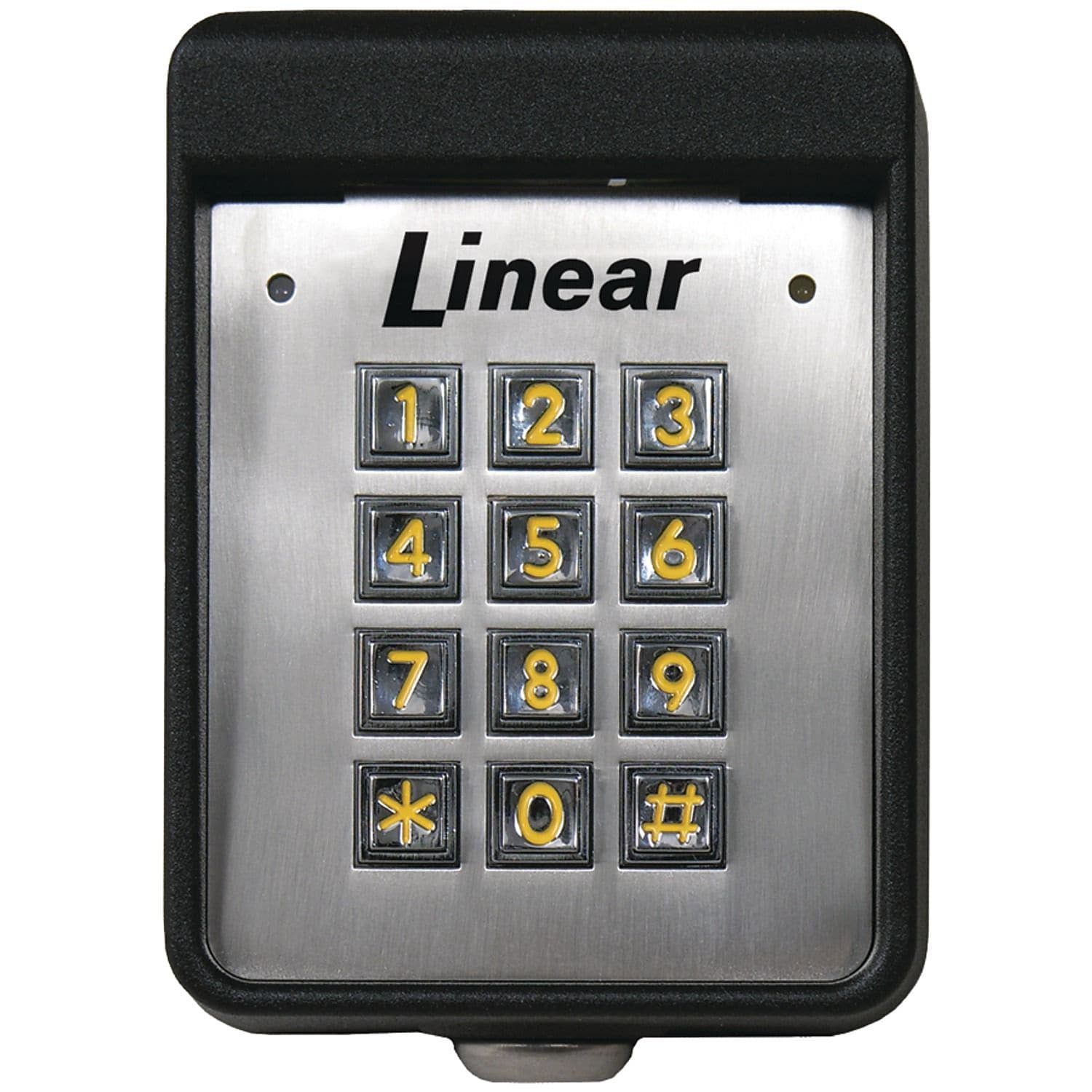 Linear Black and Silver Exterior Digital Keypad