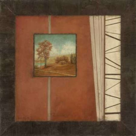 Linear Landscape II Canvas Art - Jane Carroll (24 x 24)