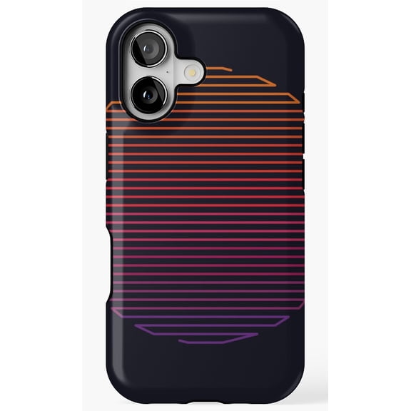 Linear Light Abstract Geometric Graphic Art Phone Case for iPhone 17 16 15 14 13 12 11 Pro Max