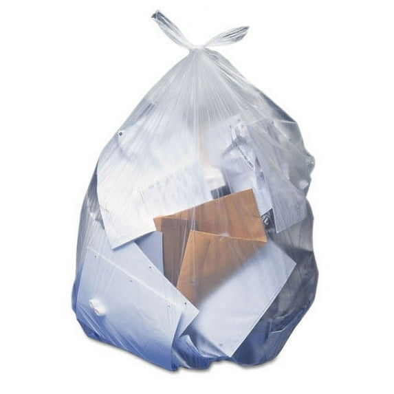 "Linear Low Density Can Liners With Accufit Sizing, 23 Gal, 0.9 Mil, 28"" X 45"", Clear, 50/box | Bundle of 2 Boxes"