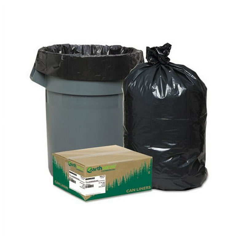 Linear Low-Density Can Liners, 60 gal, 1.25 mil, 38 Linear Low-Density Can Liners, 60 gal, 1.25 mil, 38