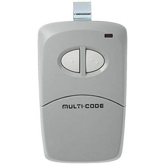Linear MCS412001 Multi-Code 2-Channel Visor Transmitter, Original Version,Soft Gray