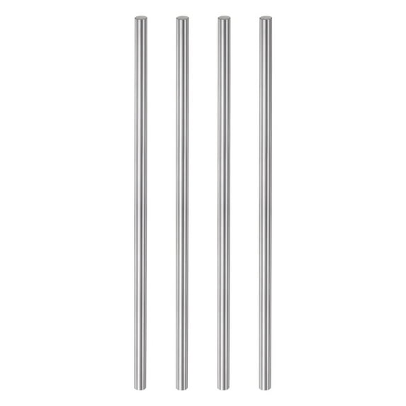 Linear Motion Rod Shaft Guide 8mm x 250mm Bearing Steel, 4 Pieces