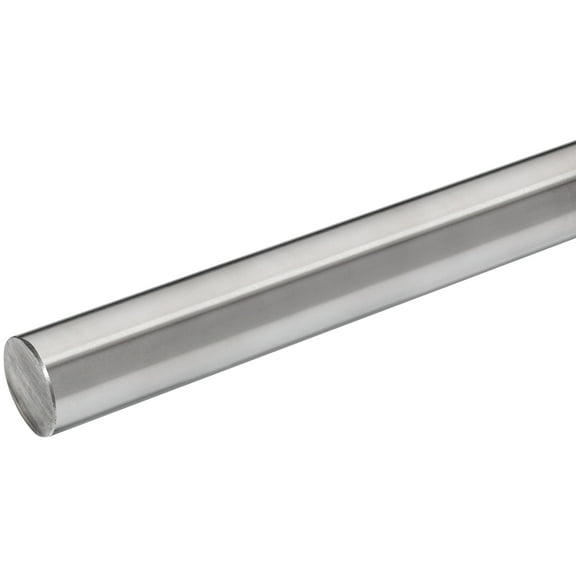 Linear Motion Shaft - 1060 Carbon Steel - Case Hardened - 1/2" Diameter x 36" Long