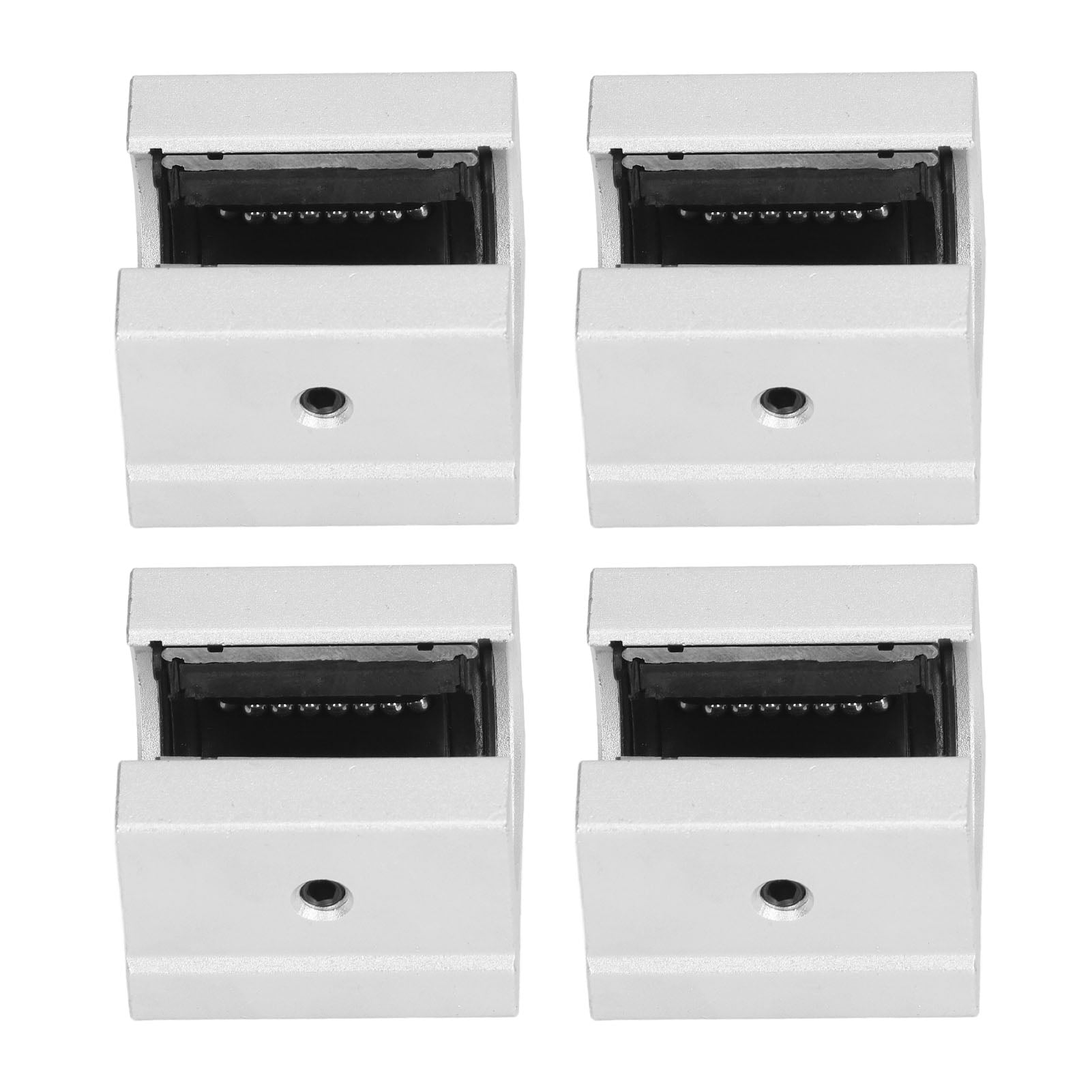 Linear Motion Slide Block, Bearing Slide Block 4PCS Open Type SBR16UU