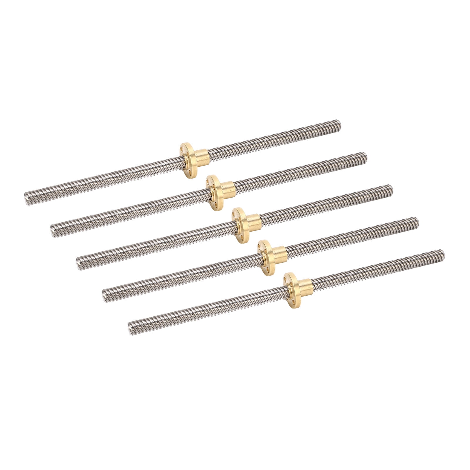 Linear Motion Threaded Rod, 200mm Linear Motion Screw Rod Stainless