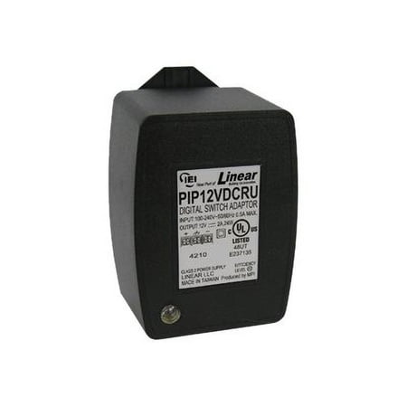 Linear PIP12VDCRU - Power adapter - AC 100-240 V - 24 Watt