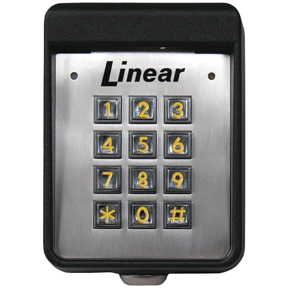 Linear PRO Access AK-11 Exterior Digital Keypad - Key Code - 480 User(s) - 24 V DC