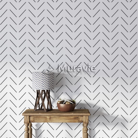 Linear Pattern 3D Wallpaper