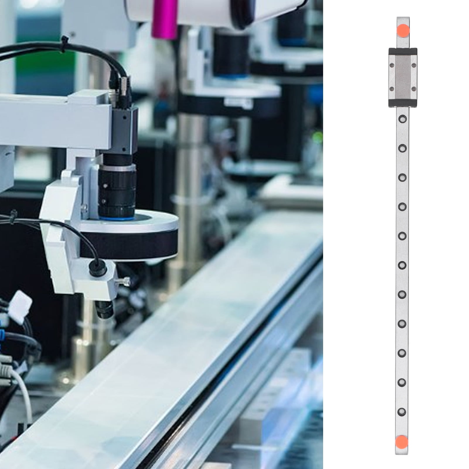 Linear Rail, Automatic Alignment High Load Bearing Linear Slide Guide