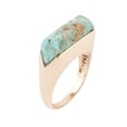 thumbnail image 1 of Linear Ring - Turquoise, 1 of 2