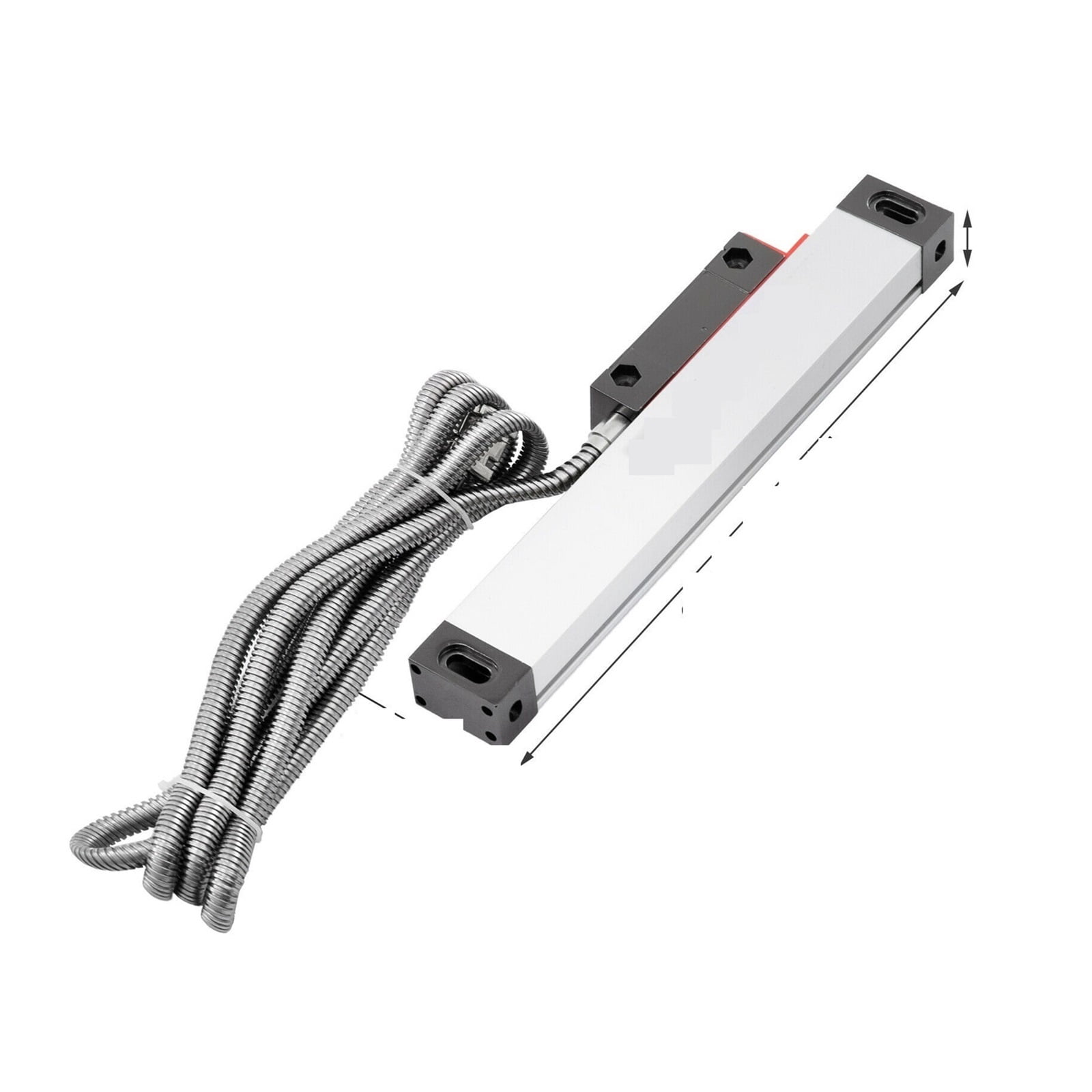 Linear Encoder Scale Rj45 Linear Scale Encoder 50MM-1000MM 2 Axis 3 Axis Digital Readout for ...