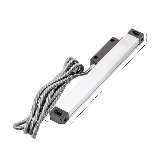 Linear Scale Encoder 50MM-1000MM 2 Axis 3 Axis Digital Readout for Milling Drilling Grinding Lathe Machine Metal Working ,Easy to Use