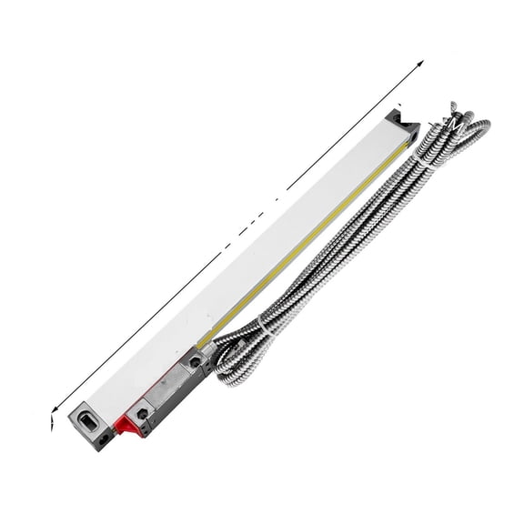 Linear Scale Encoder 50MM-1000MM 2 Axis 3 Axis Digital Readout for Milling Drilling Grinding Lathe Machine Metal Working ,Easy to Use