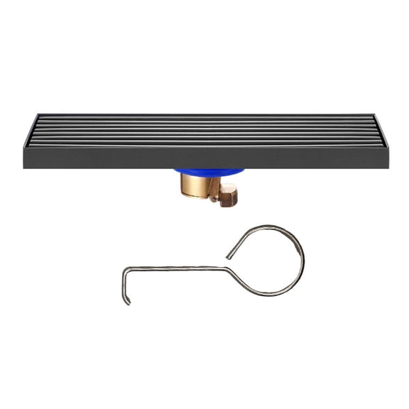 Linear Shower Drain, 304 Stainless Steel Long Invisible Shower Floor Drain