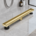 Linear Shower Floor Drain Brushed 30 Inch 304 Stainless Steel Bathroom ...