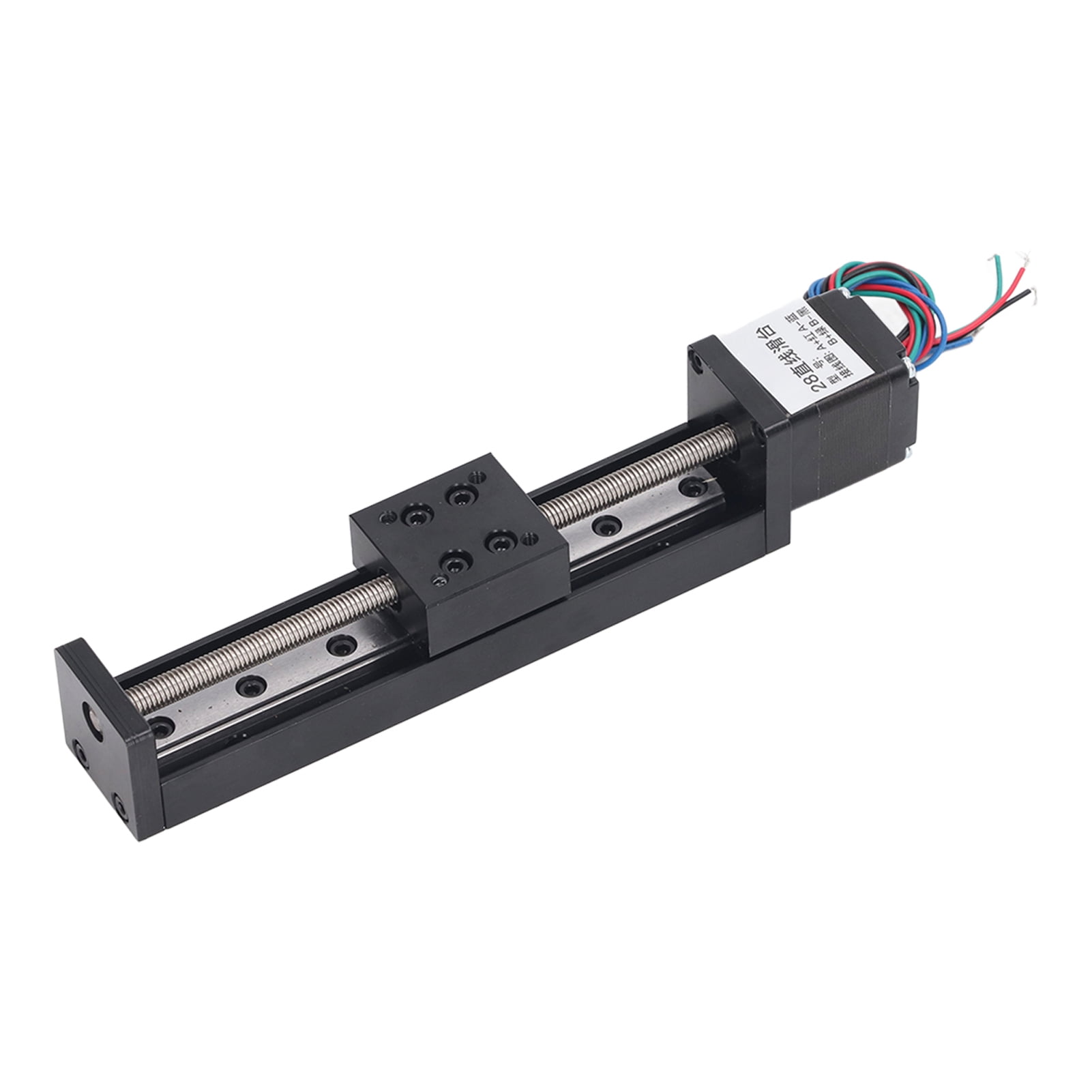 Linear Slide Table Linear Motion Stage 100mm Sliding Stage Linear Guide Rail 100mm Stroke