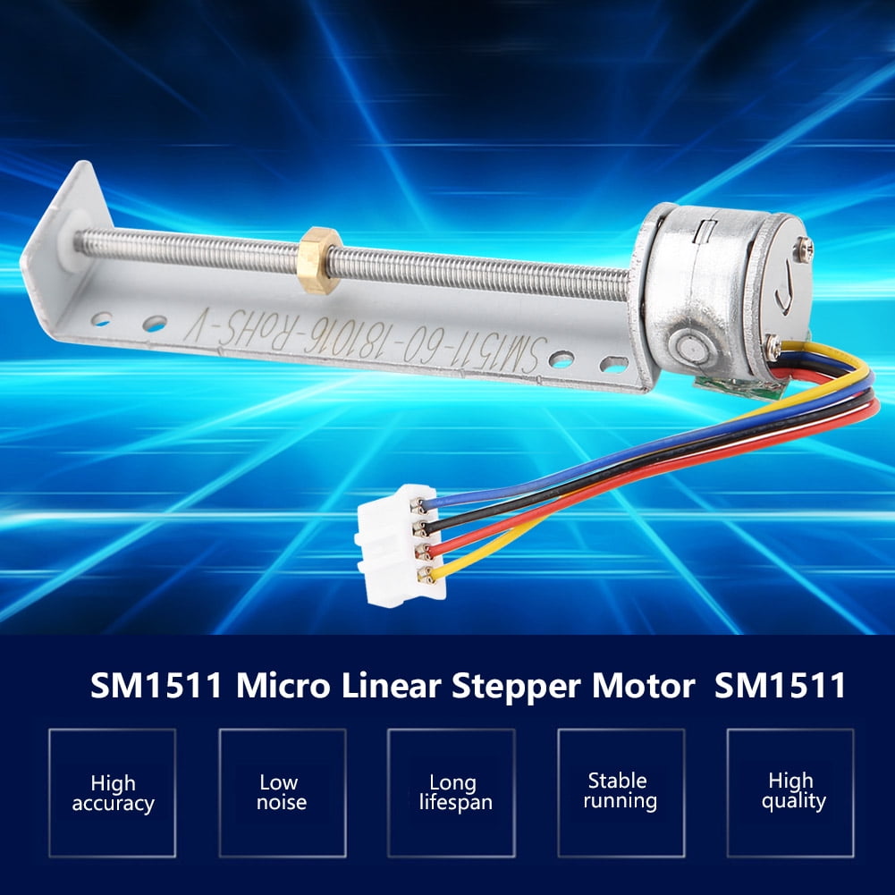Linear Stepper Motor,SM1511 Micro Linear Screw Slider Stepper Motor 5V