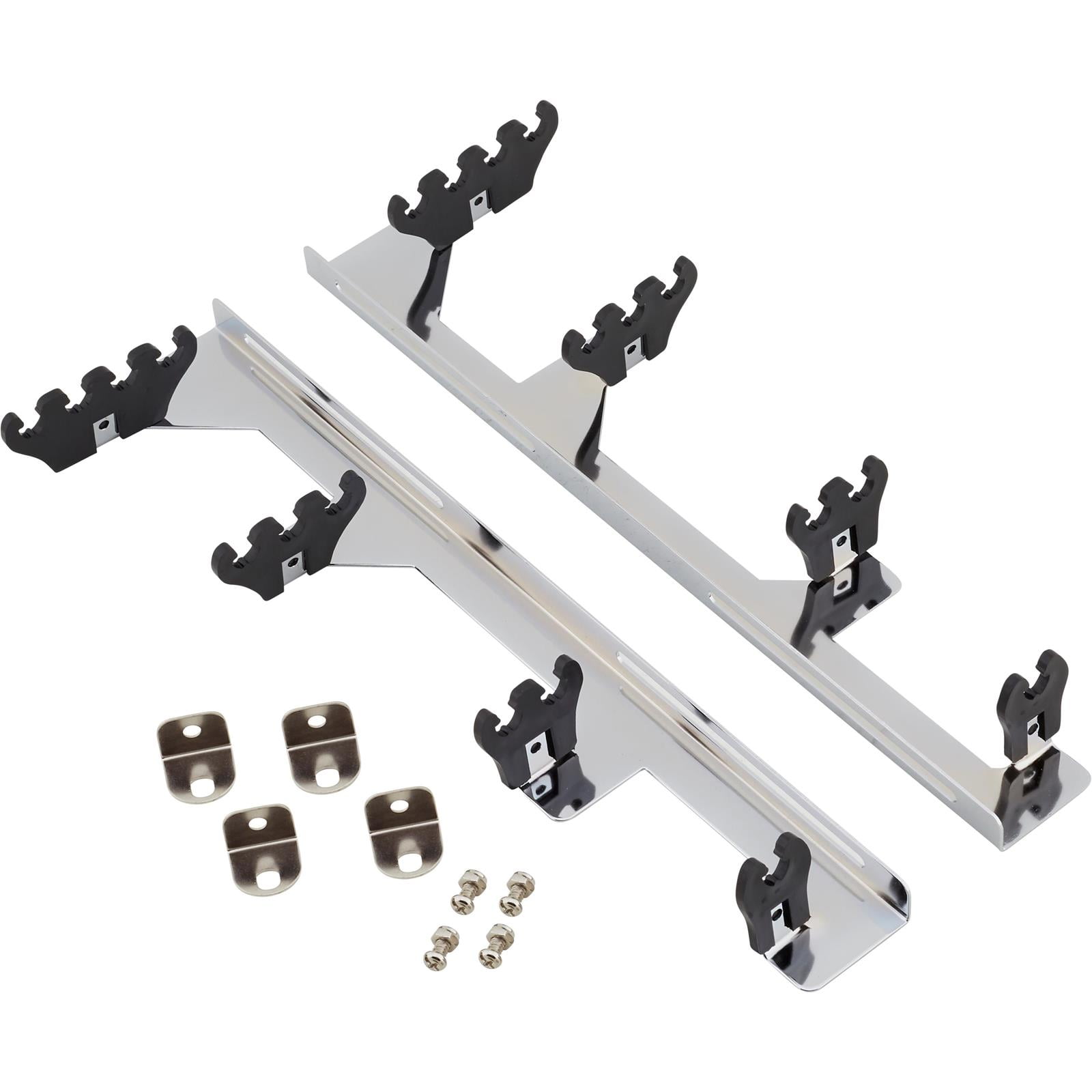 Wire Loom Rake Speedway Motors Linear Wire Loom Kit with Sliding Tabs, Chrome Finish ...
