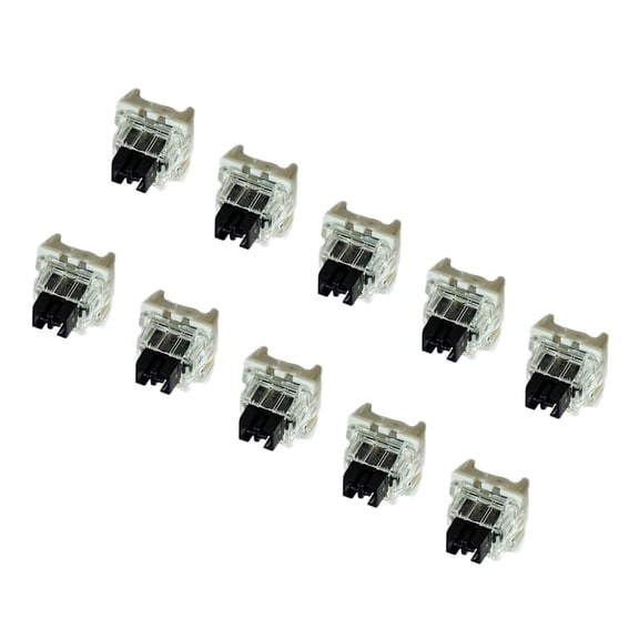 Linears Mechanical Keyboards Switches Hot Swappable Design For Black Red Brown Blue Key Switches