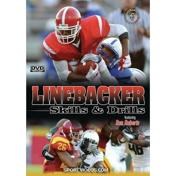 Linebacker Skills And Drills (DVD), Sportvideos.Com, Sports & Fitness