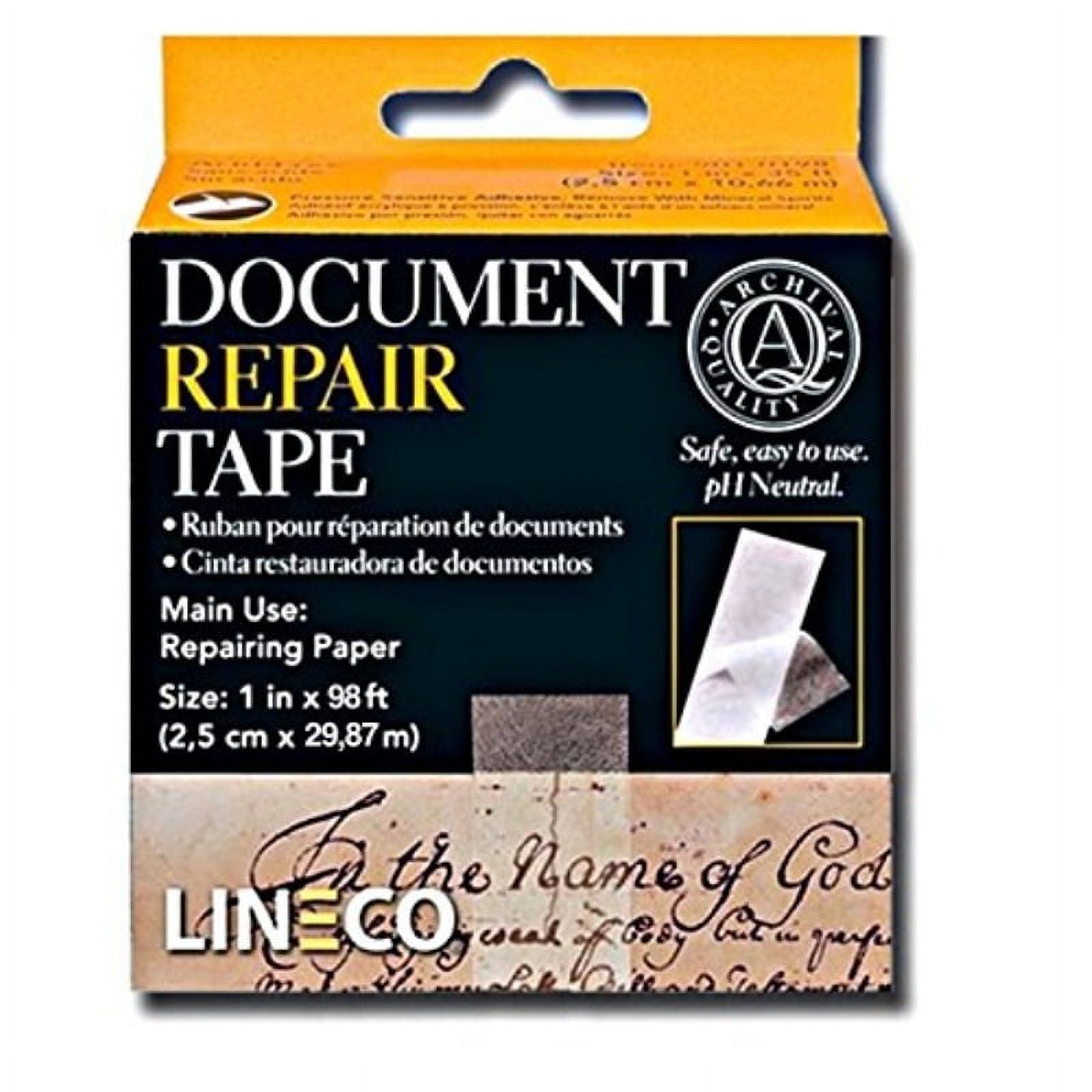 Lineco Book Repair Tool Kit for Simple Repairs and Cleaning, Including Book  Repair Tape 1 x