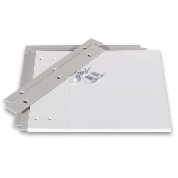 Lineco Just the Pieces Album Kit - 9 3/4" x 11", Ivory, Post Bound