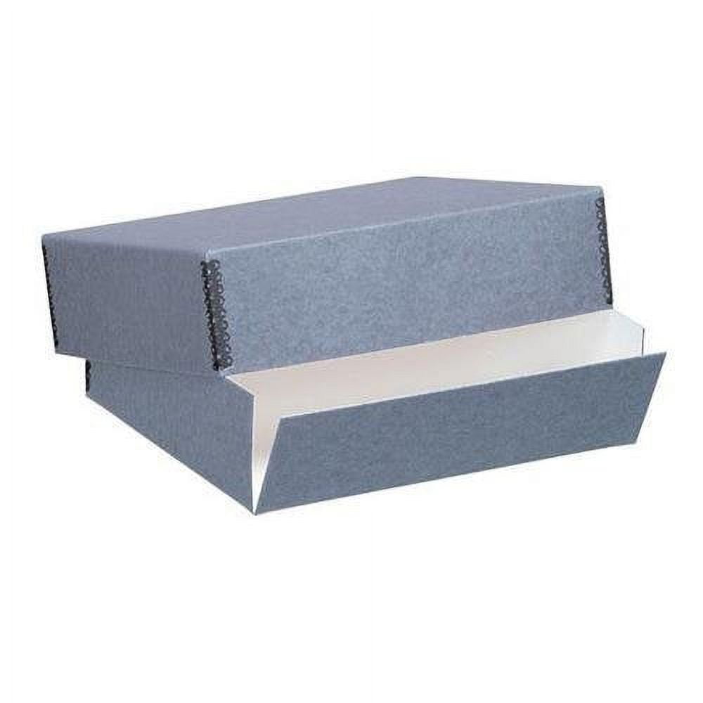 Set Of 2 Folding Storage Boxes With Rigid Lid For A3 Documents And