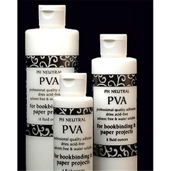 Lineco PH Neutral PVA Adhesive Glue, Clear, 16 oz