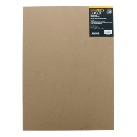 Lineco/University Products Acid-Free Binder's Davey Board, 4/Pkg., 80 Pt.