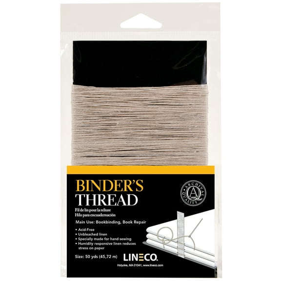 Lineco/University Products Binding Thread, 50 yd.