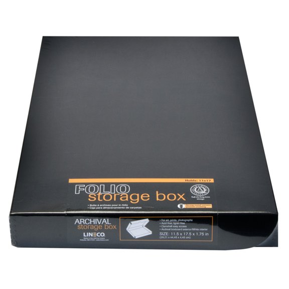 Lineco/University Products Clamshell Storage Box, 11" x 17"