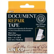 Lineco/University Products Document Repair Tape, 1 x 400