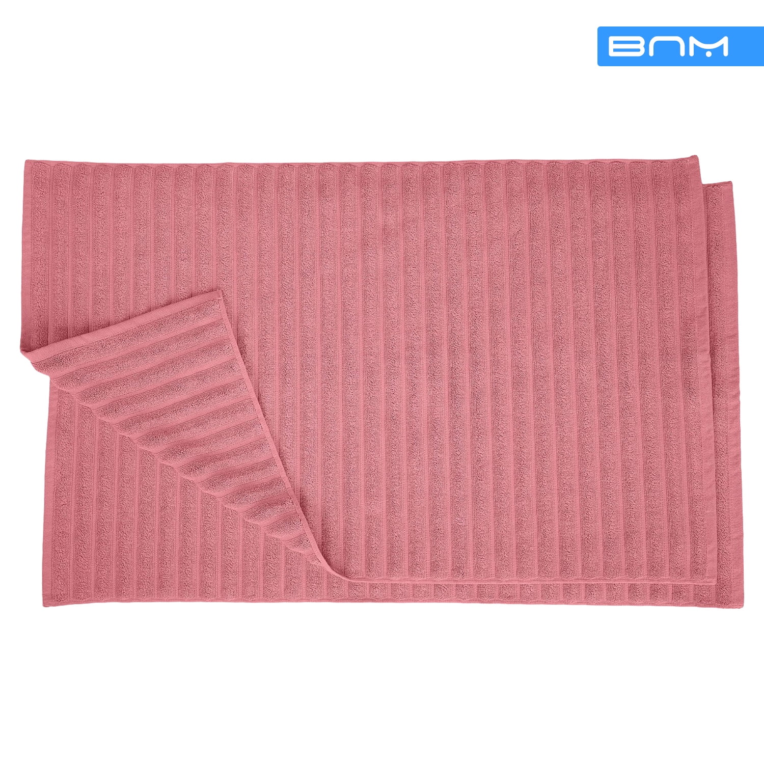Rosewood Eco-Friendly Cotton Textured Bath Mat Set